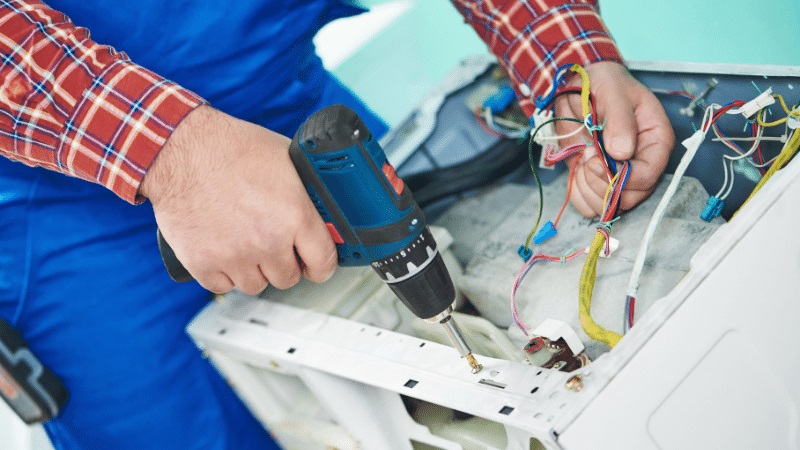 Selendi Axen Axen çamaşır makinesi kart tamiri – Su almama arızası orijinal parça ile giderildi. - Teknik servis örneği